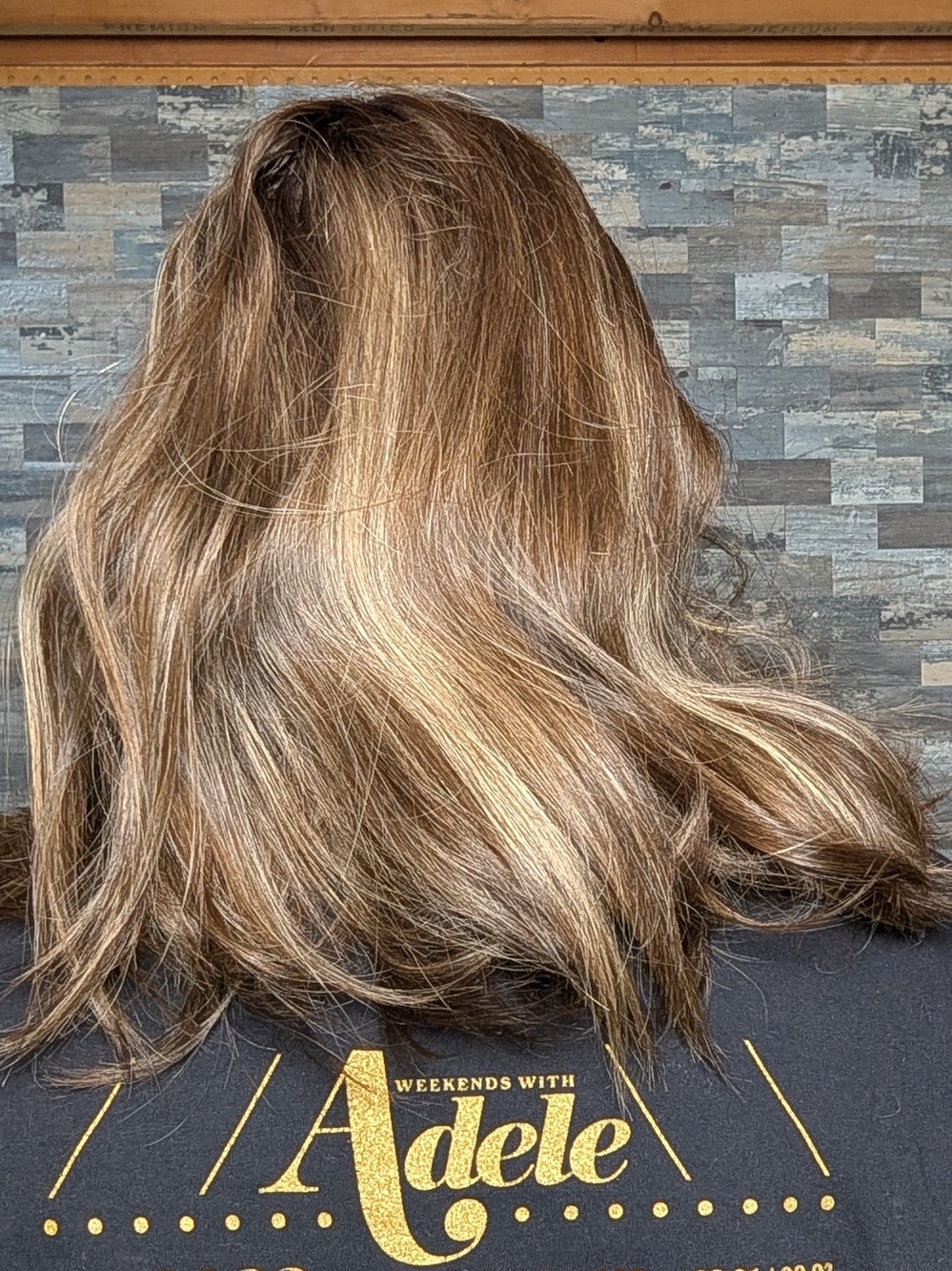 Iced Truffle - Brunette Mix Human Hair Wig - Picture 2 of 5